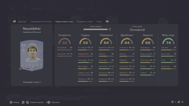 Карточка Романа Нойштедтера в EA FC 26 Ultimate Team.