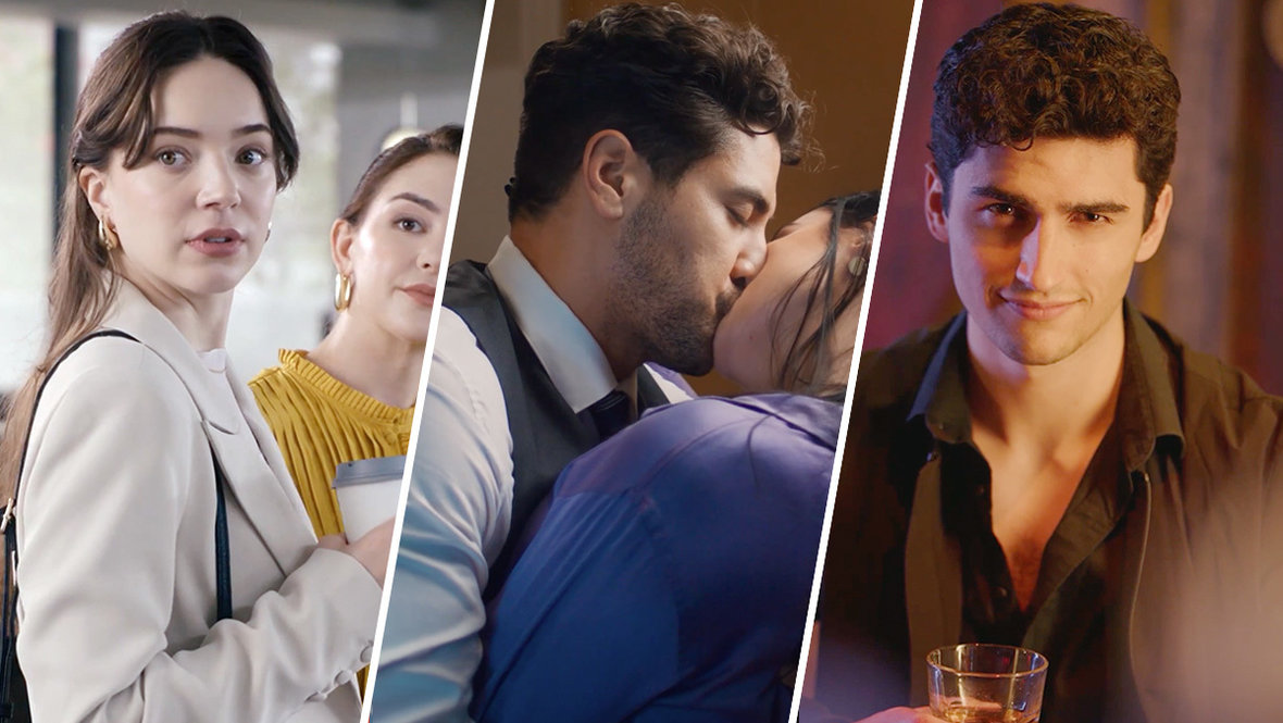 Кадры из сериалов «Влюбилась в своего же мужа!», «Поженились с первого взгляда», «Мой бывший — мой начальник»