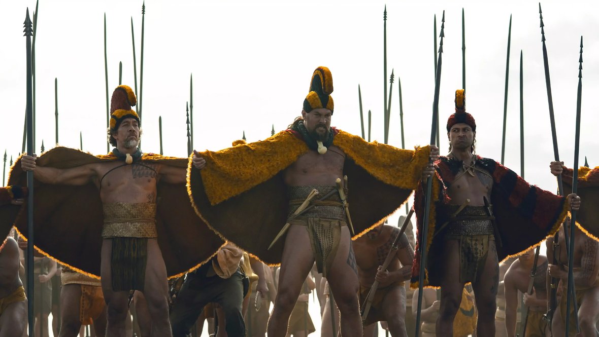 Кадр из сериала «Вождь войны», создатель Джейсон Момоа, Томас Паа Сиббетт, Apple TV+