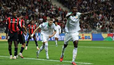 «Ницца» — «Рома»: видеообзор матча Лиги Европы