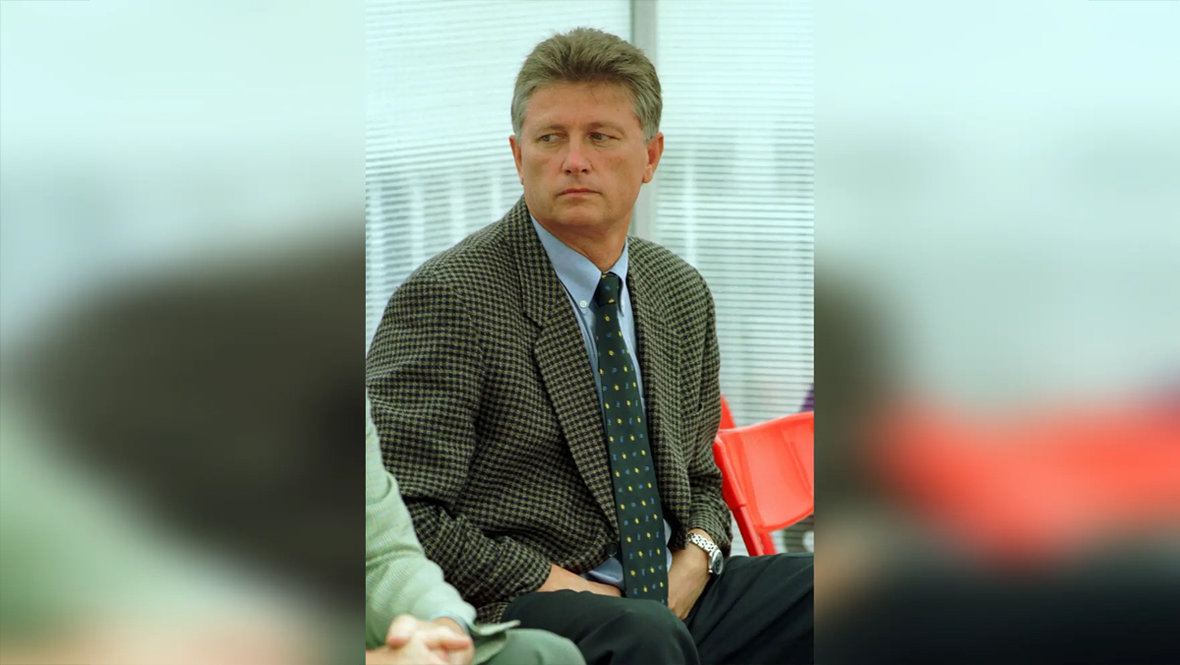 Главный тренер «Ротора» Виктор Прокопенко, 1999.