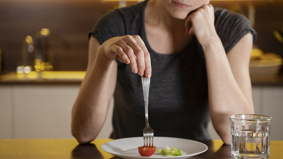 Девушка на диете