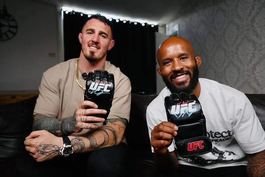 Том Аспиналл и Деметриус Джонсон.