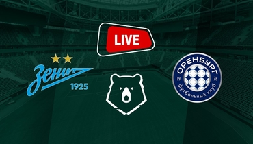 «Зенит» разгромил «Оренбург» благодаря покеру Глушенкова. Трансляция