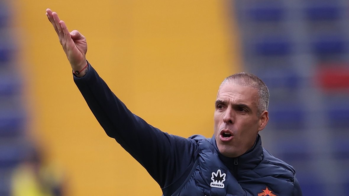 Главный тренер ЦСКА Фабио Челестини.