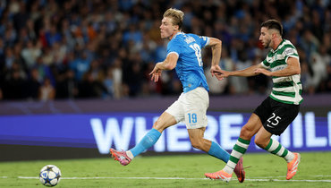 «Наполи» — «Спортинг»: видеообзор матча Лиги чемпионов