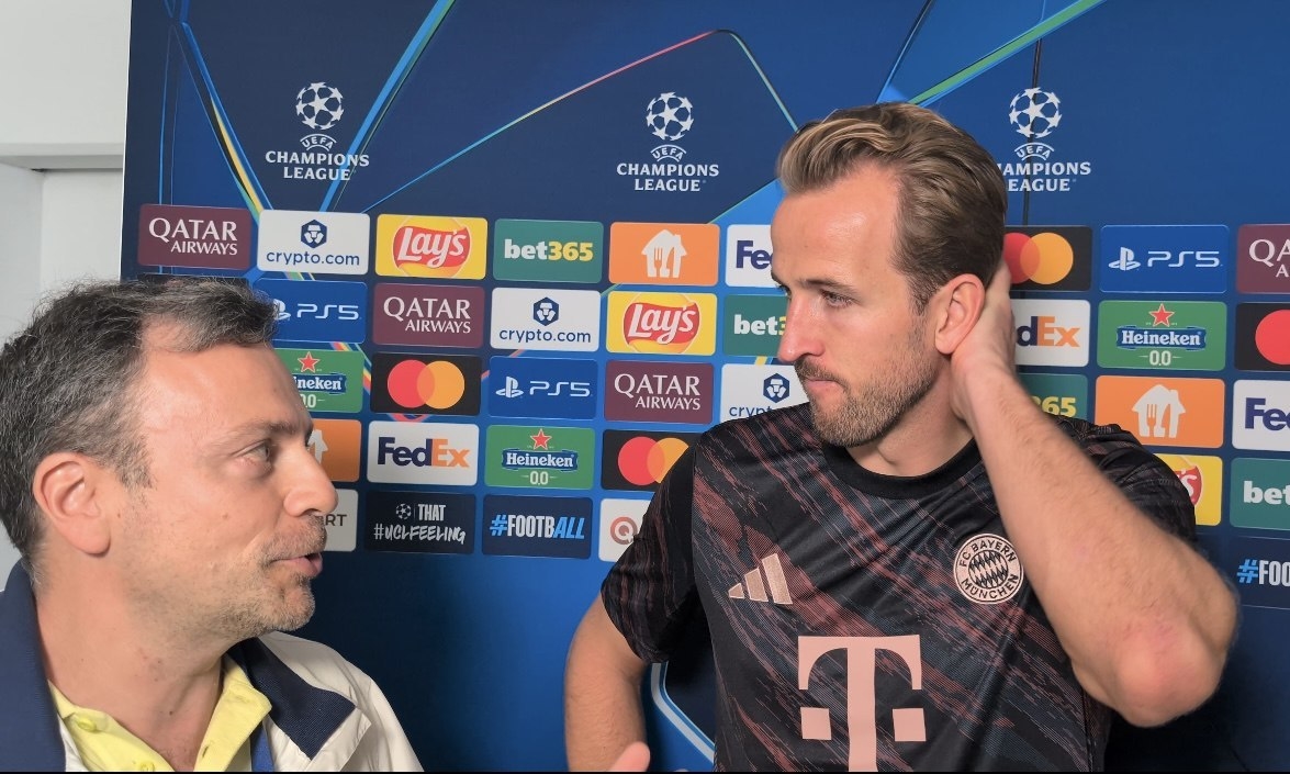 Игорь Рабинер и Харри Кейн.