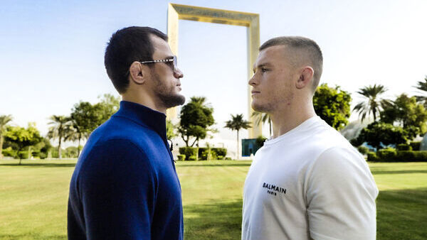 Усман Нурмагомедов и Пол Хьюз.