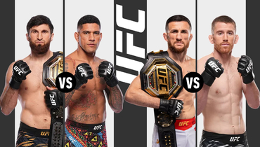 Магомед Анкалаев — Алекс Перейра, Мераб Двалишвили — Кори Сэндхаген.