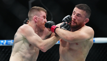 Двалишвили — феномен ММА. Весь бой истязал Сэндхагена — никто не знает, как противостоять его стилю