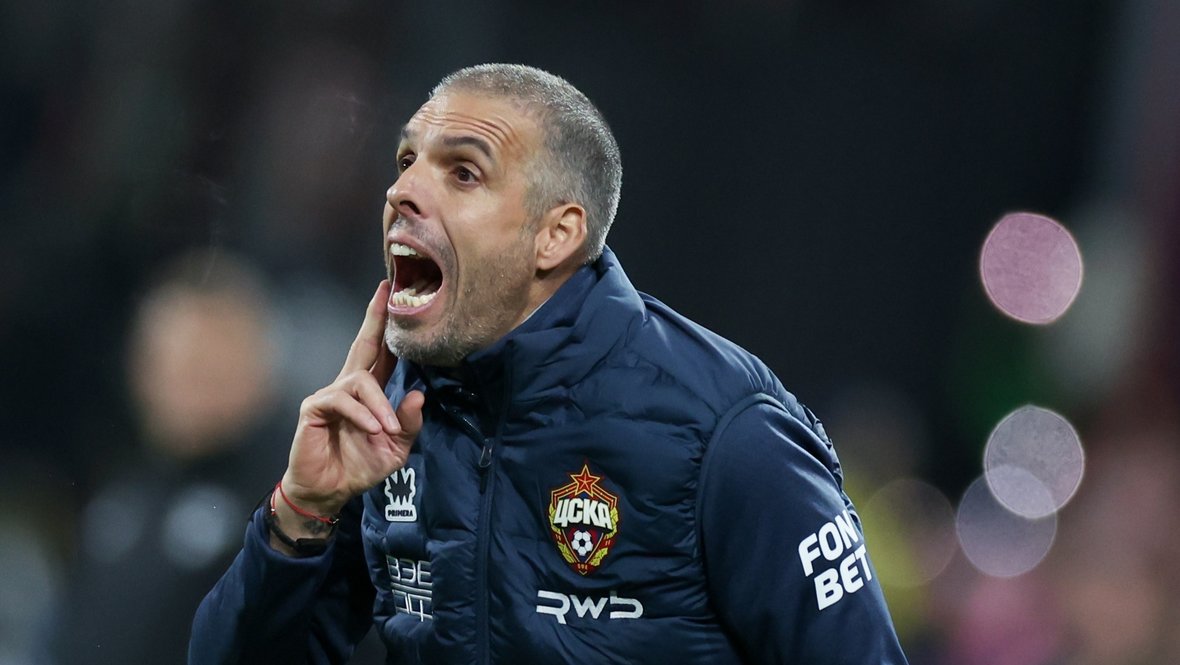 Главный тренер ЦСКА Фабио Челестини.