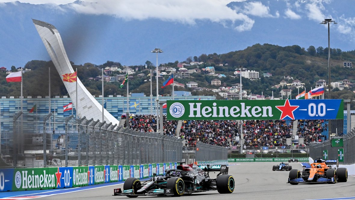 «Формула-1» в Сочи в 2021 году.