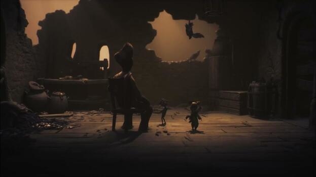 Некрополь из Little Nightmares 3.