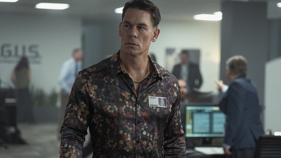 Кадр из сериала «Миротворец», реж. Джеймс Ганн, Алетеа Джонс, Грег Моттола и др., Warner Bros. Television, DC Entertainment, The Safran Company