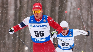 Александр Большунов.