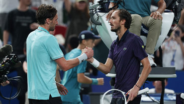 Артур Риндеркнех и Даниил Медведев.