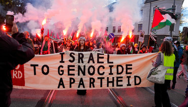 В Осло прошли пропалестинские акции во время матча Норвегии и Израиля