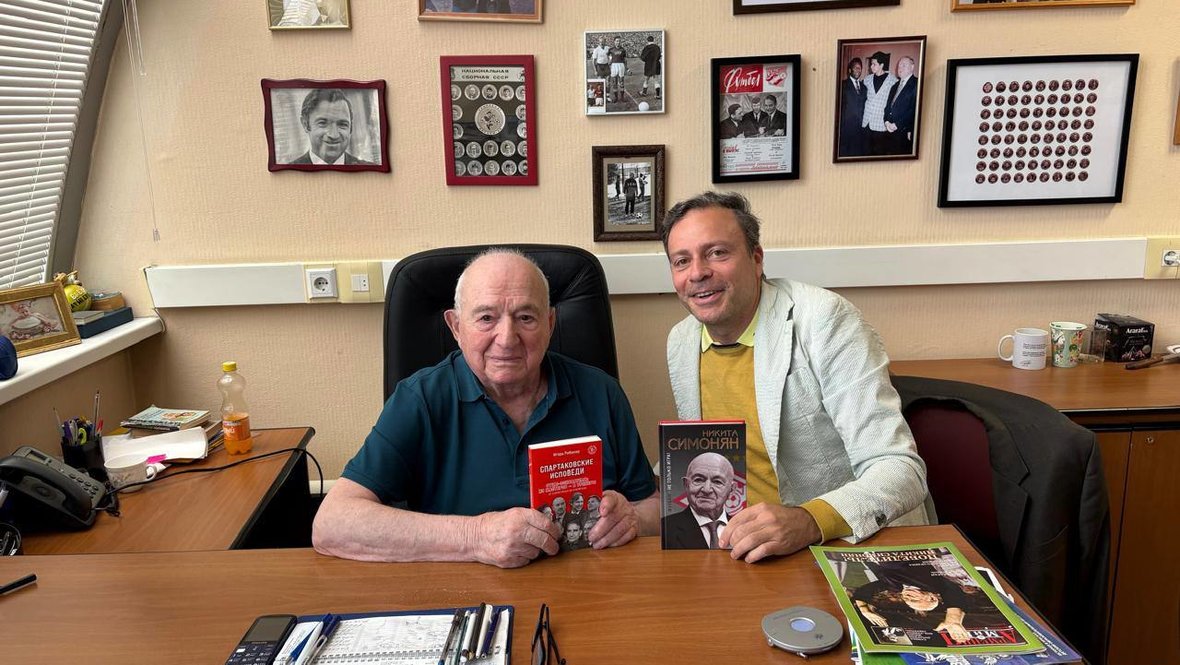Никита Симонян и Игорь Рабинер.