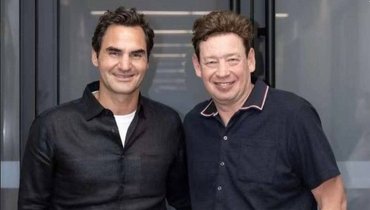 Слуцкий встретился с Федерером в Шанхае