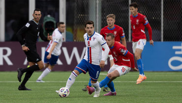 Сборная Фарерских островов обыграла Чехию в матче отборочного турнира ЧМ-2026.