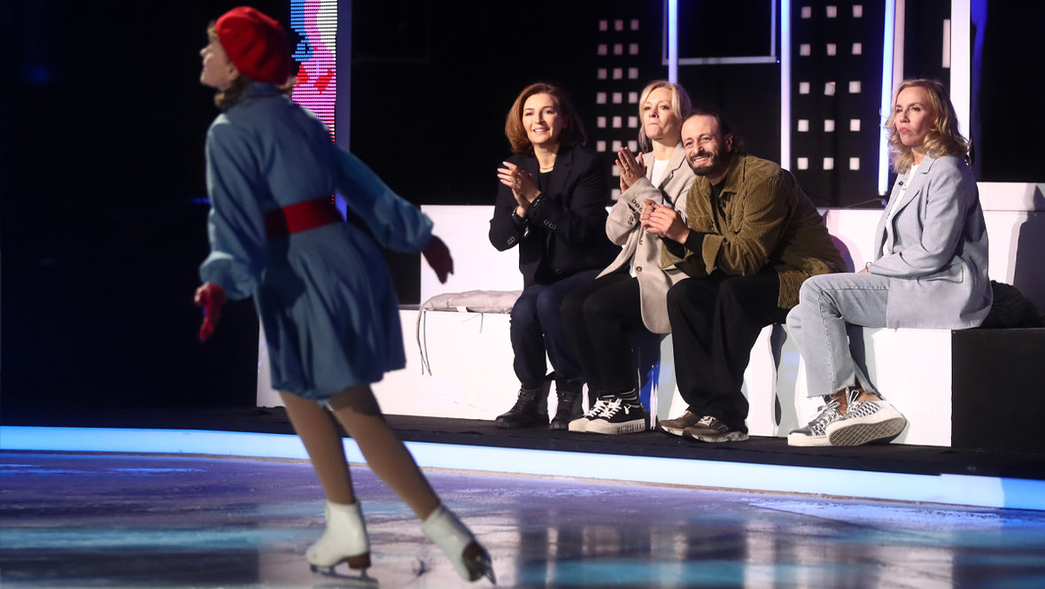 Илья Авербух на шоу «Ледниковый период».