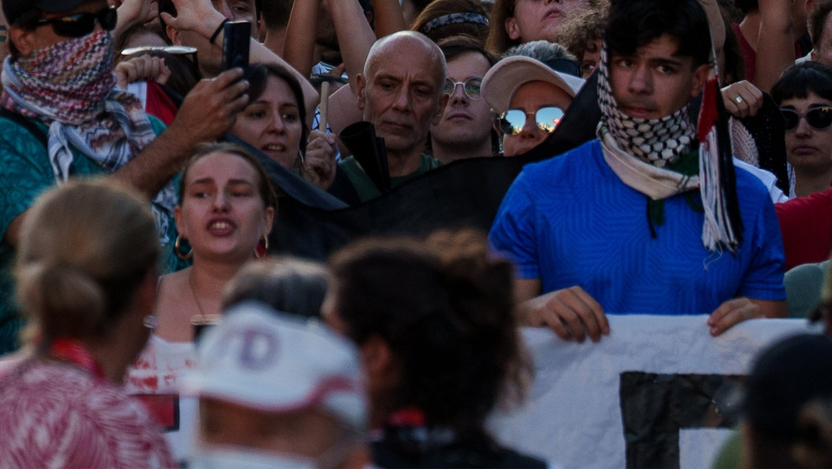 Протесты в Испании.