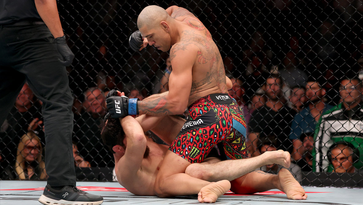 Магомед Анкалаев и Алекс Перейра.