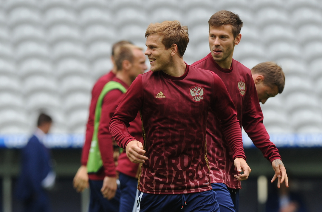 Александр Кокорин и Федор Смолов.