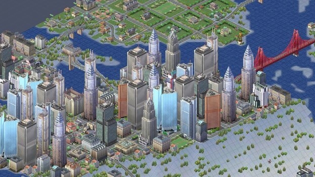 Город из SimCity 3000.