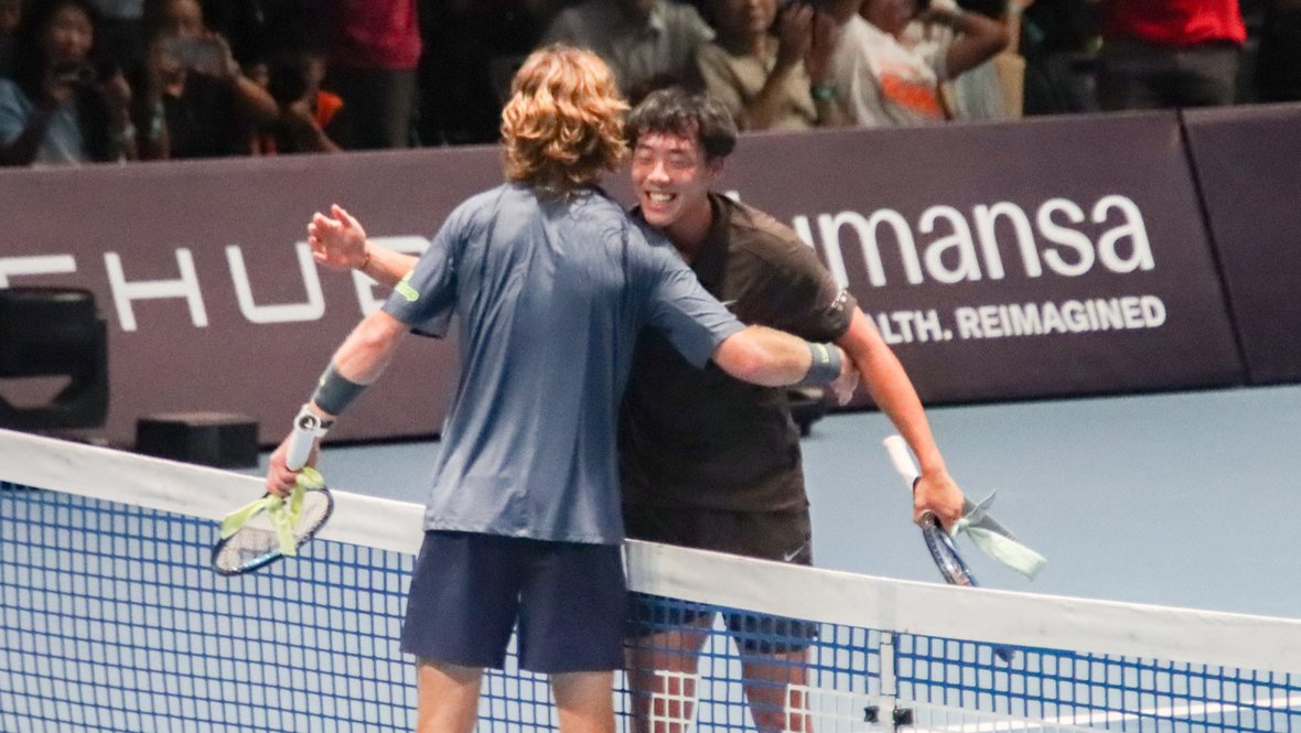 Андрей Рублев и Коулман Вонг.