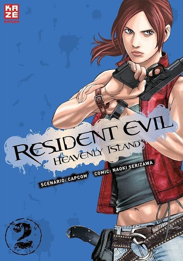 Обложка манги Resident Evil — Heavenly Island 02.
