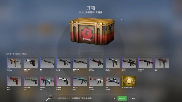 Кейсы из Counter-Strike: Global Offensive.