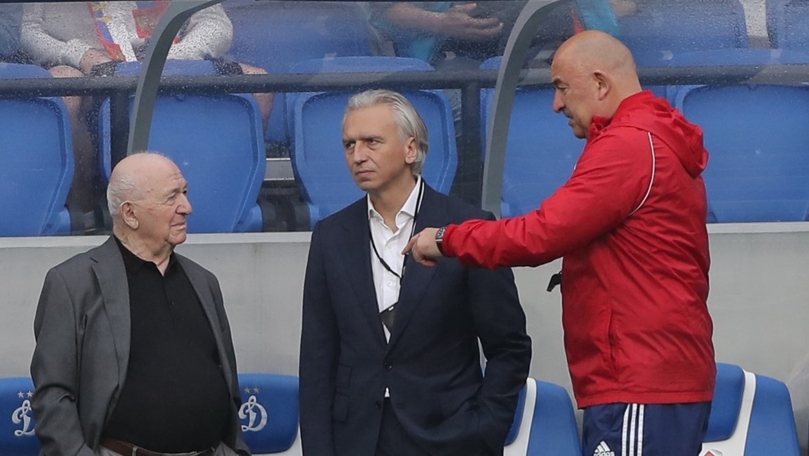 Никита Симонян, Александр Дюков, Станислав Черчесов.