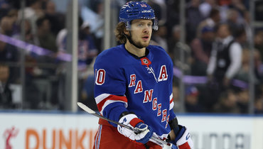 Артемий Панарин в «Рейнджерс» (в 2024 году).