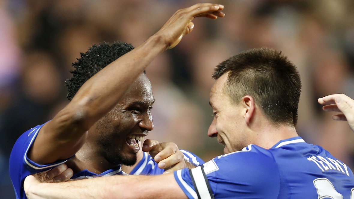 Джон Оби Микел и Джон Терри.