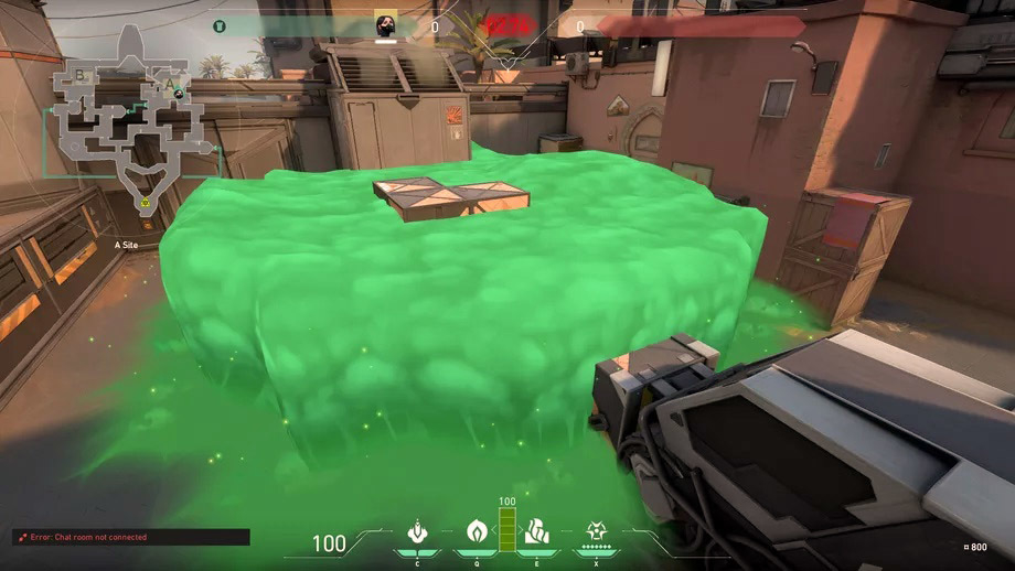 Ультимейт Viper в VALORANT.