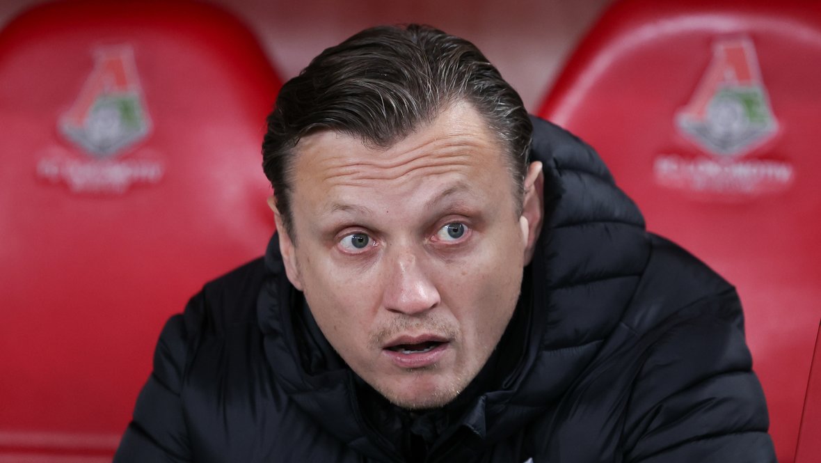 Главный тренер «Локомотива» Михаил Галактионов.