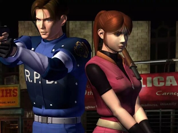 Главные герои Resident Evil 2.