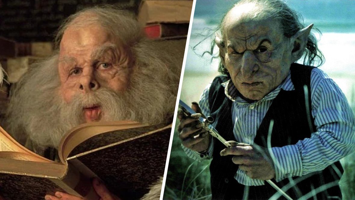 Кадр из фильма «Гарри Поттер и философский камень», реж. Крис Коламбус, Warner Bros. Pictures, «Гарри Поттер и Дары Смерти», реж. Дэвид Йейтс, Warner Bros. Pictures