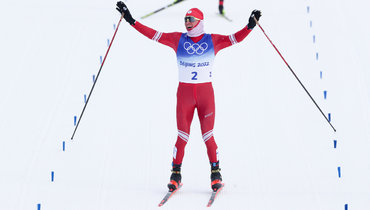 Александр Большунов.