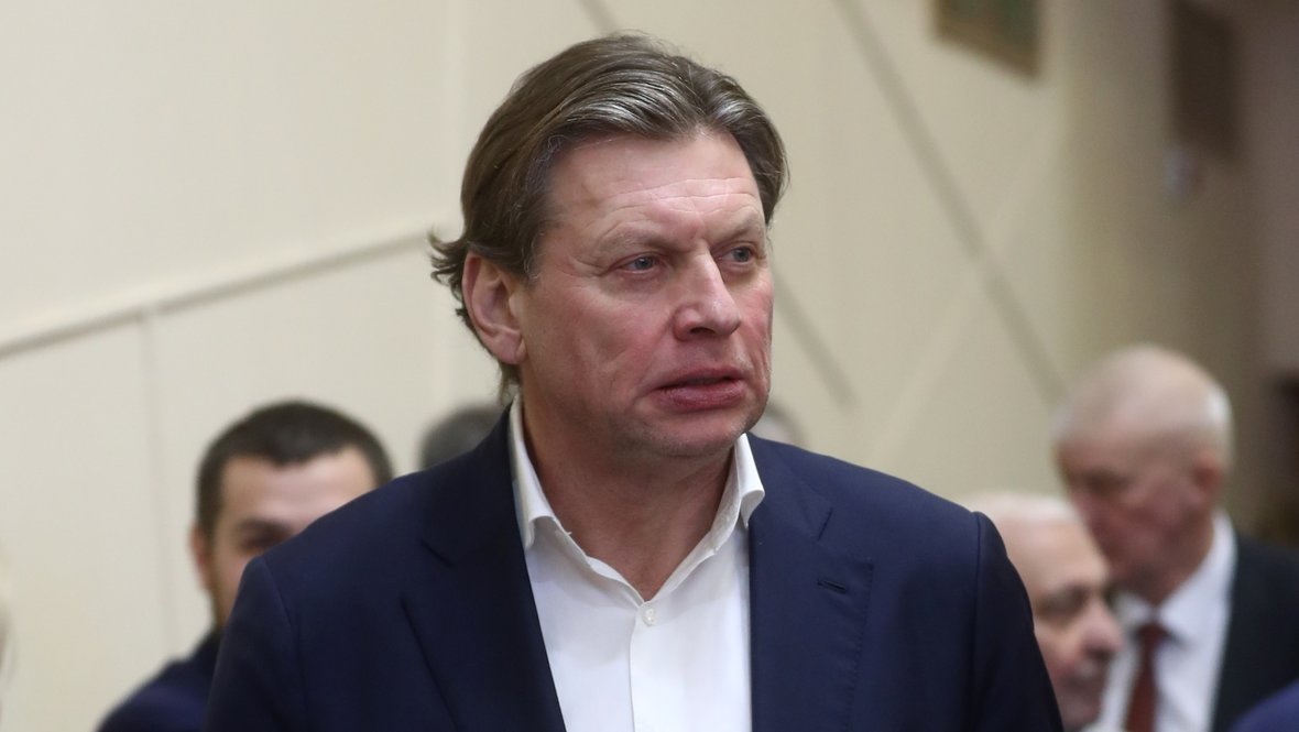 Президент Союза конькобежцев России Николай Гуляев.