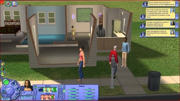 Персонажи из The Sims 2 получили возможности исполнять желания, которые отображались в строке.