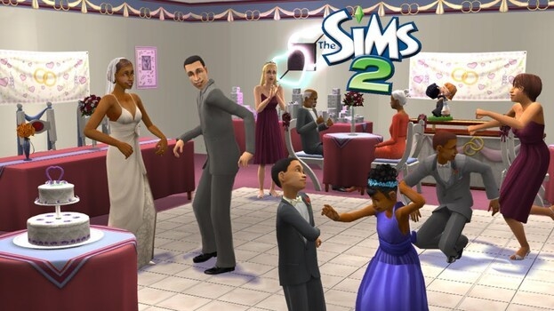 Свадебное торжество из The Sims 2 Celebration! Stuff.