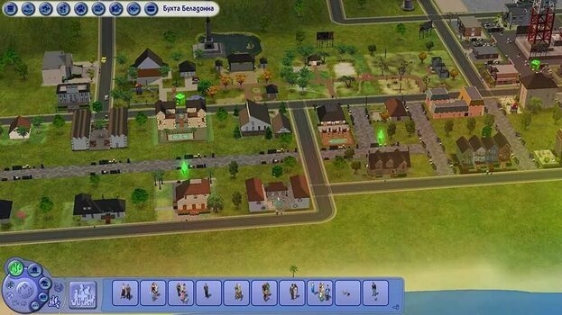 Город в The Sims 2.