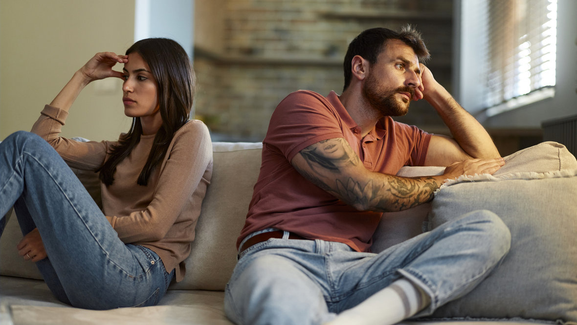 Пара в ссоре