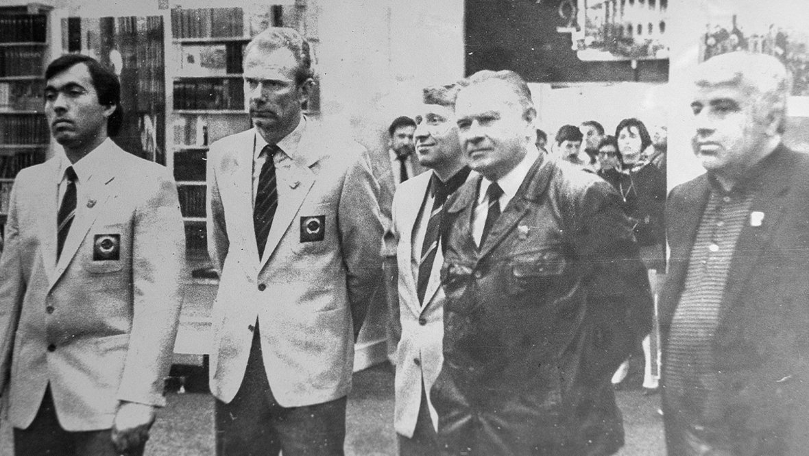 Михаил Насибов, Валерий Лобановский, Владимир Федотов, Константин Бесков, Нодар Ахалкаци.