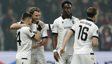 Красота от Чалова в Лиге Европы: отдал голевой пас пяткой в матче с «Лиллем», а ПАОК сенсационно победил