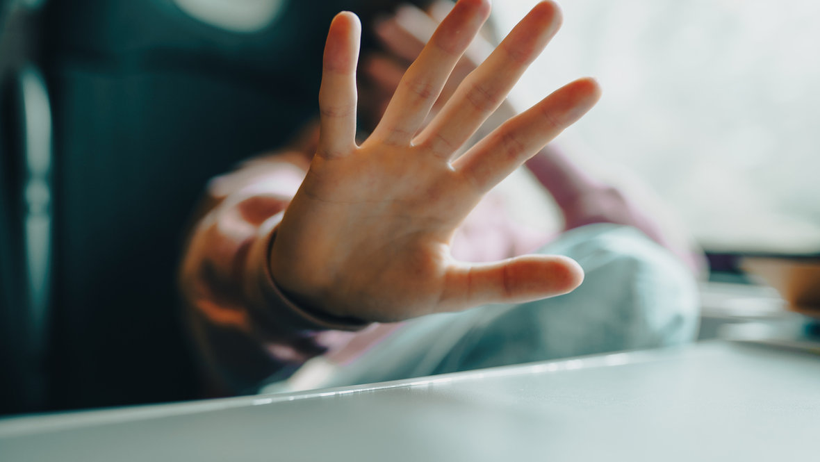 Ладонь крупным планом