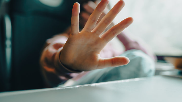 Ладонь крупным планом