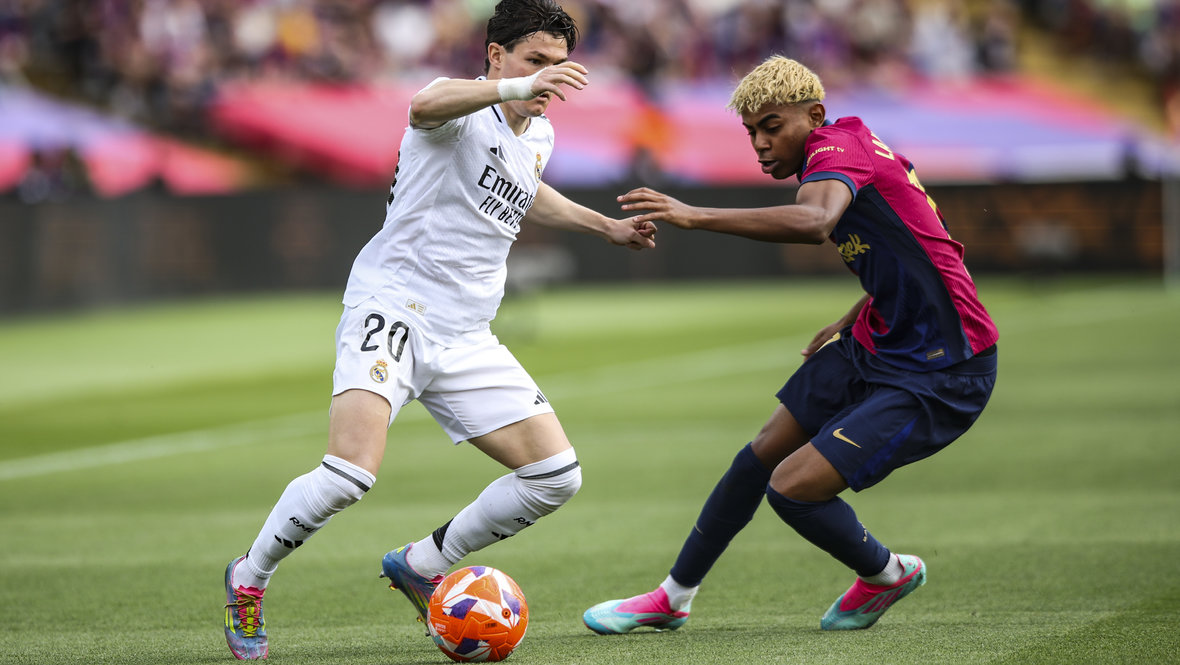 Фран Гарсия против Ламина Ямаля.